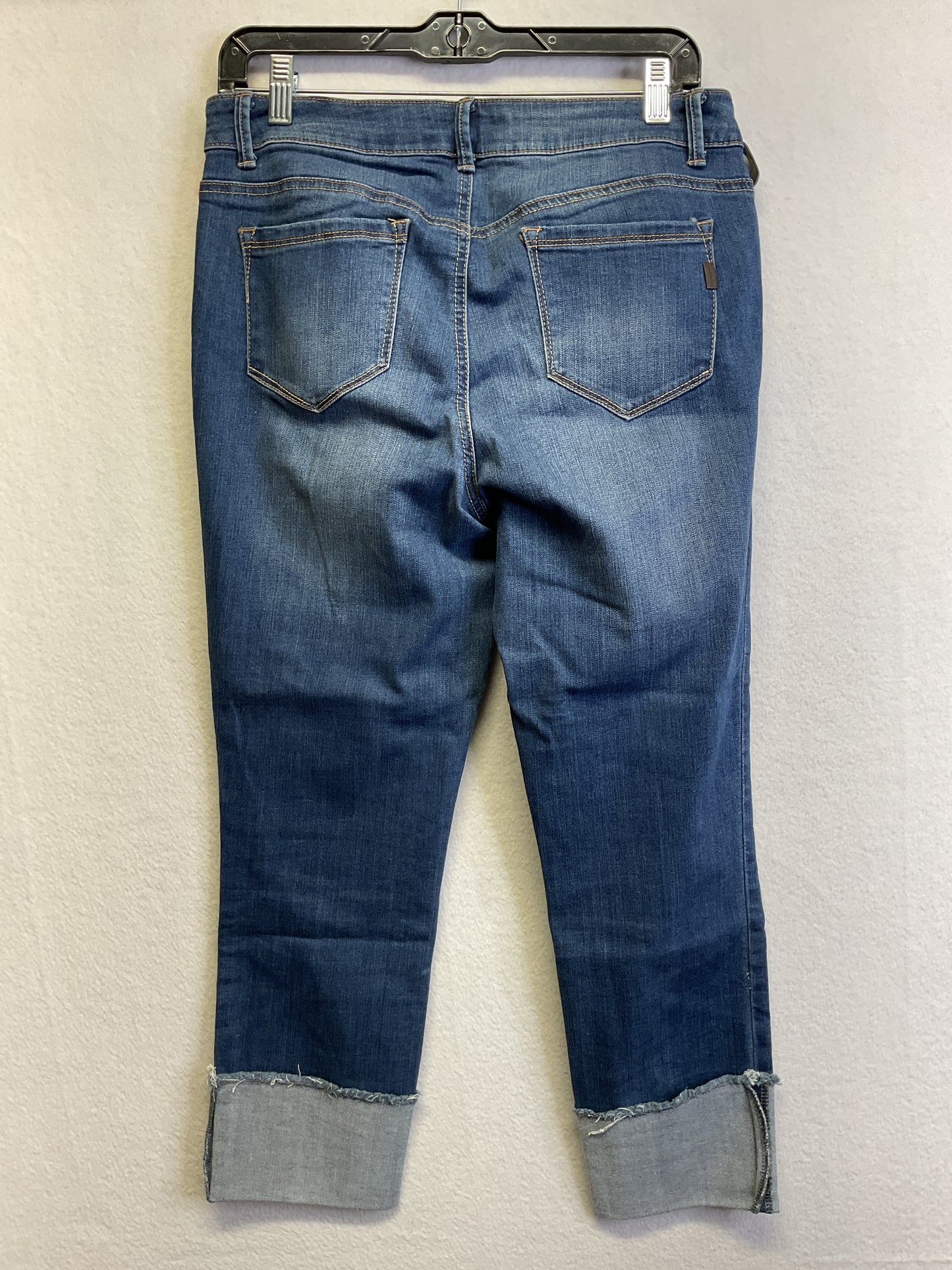 Jeans Cropped By 1822 Denim In Blue Denim, Size:10