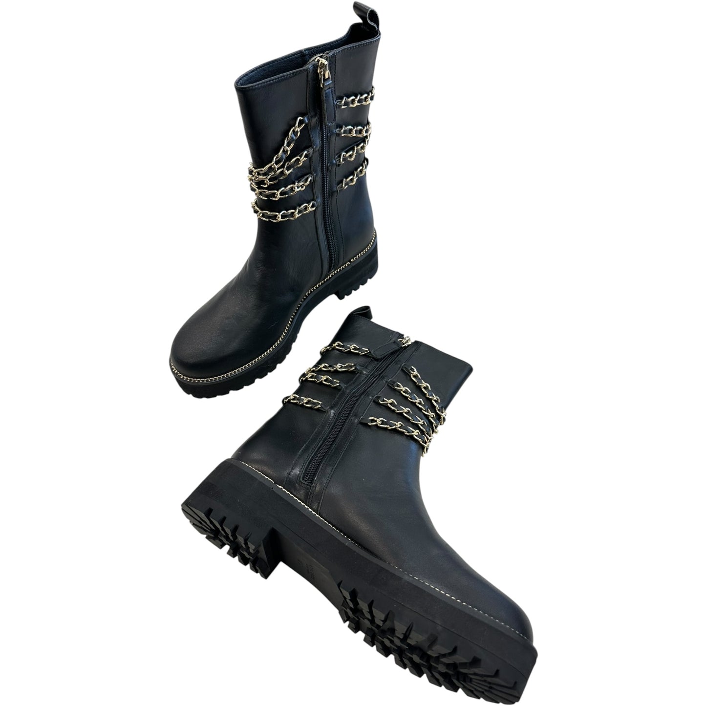 Boots Combat By Cmb In Black, Size:7.5