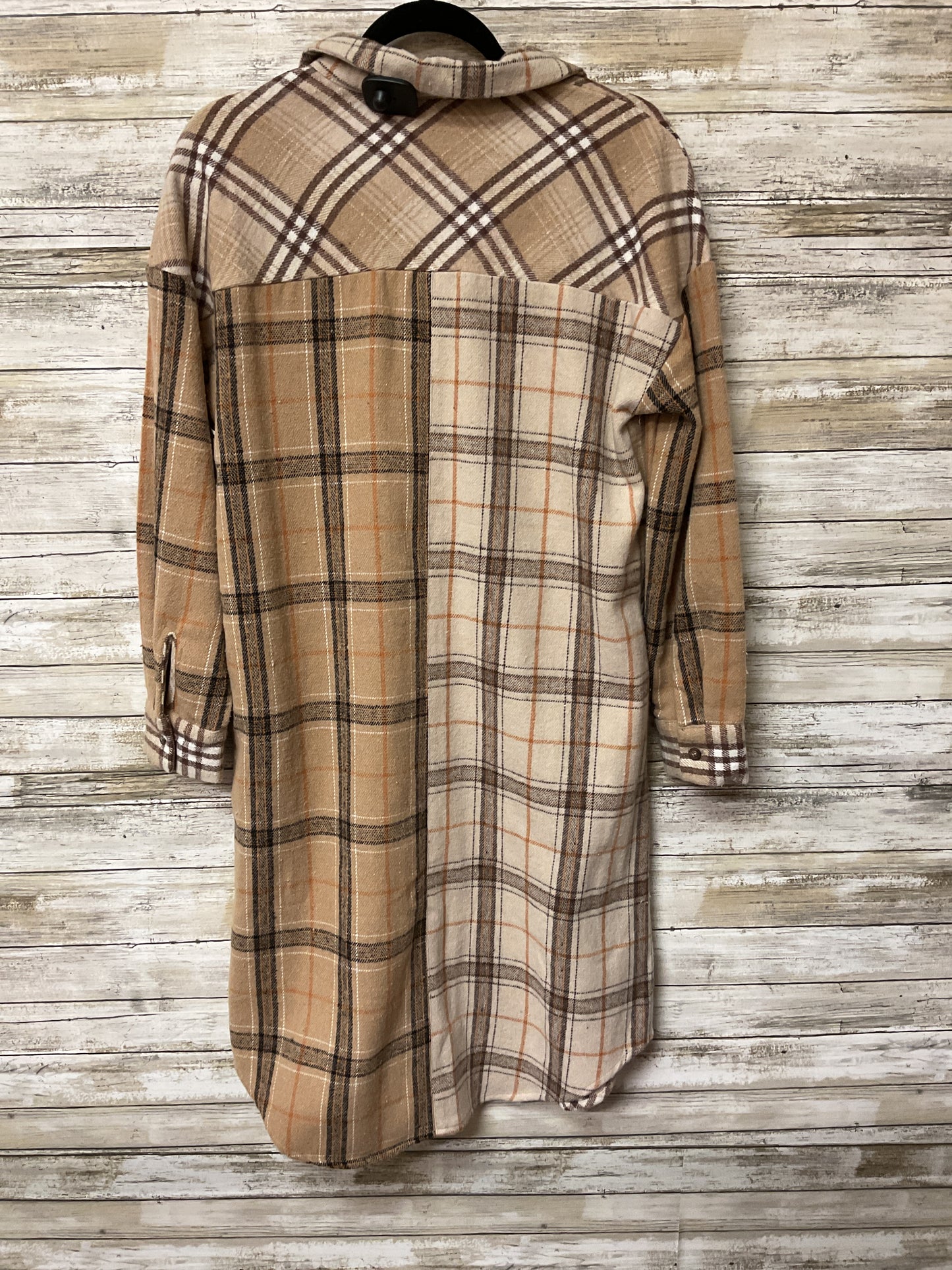 Dress Casual Midi By Clothes Mentor In Brown, Size:S