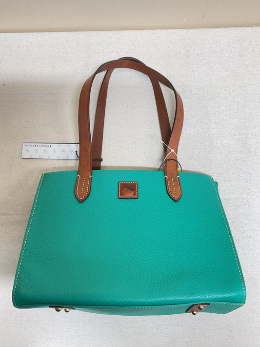 Handbag Designer By Dooney And Bourke In Green, Size:Medium