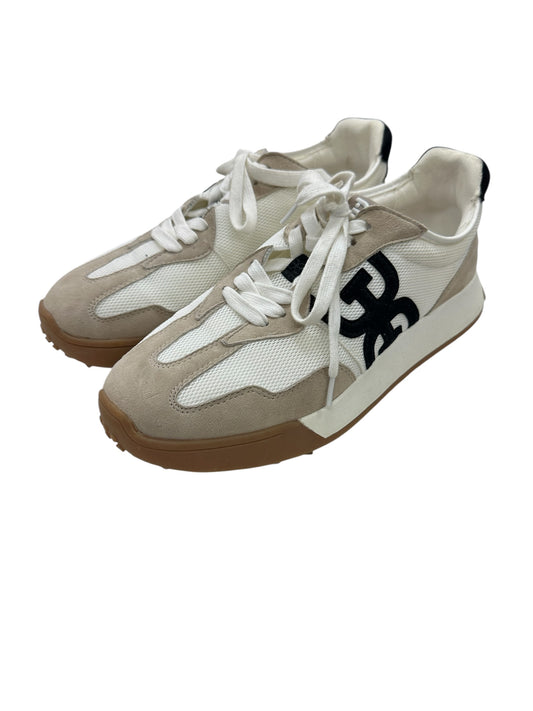 Shoes Sneakers By Sam Edelman In Tan & White, Size:10