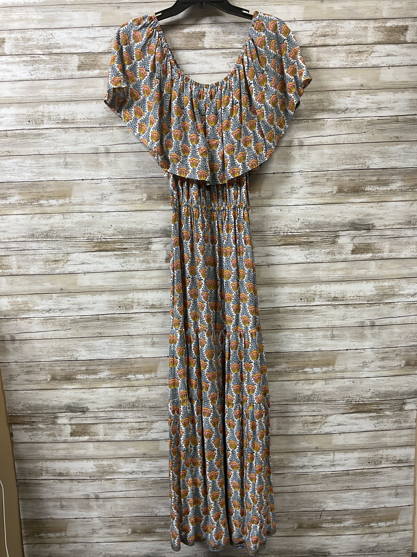 Dress Casual Maxi By Cma In Floral Print, Size:M