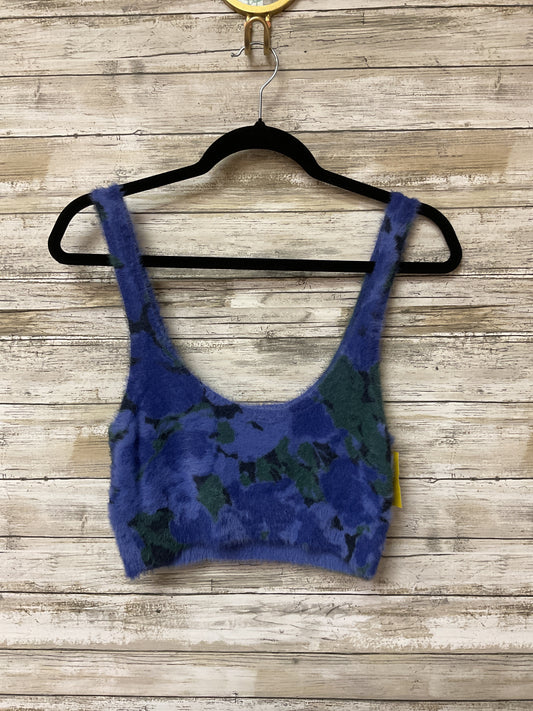 Top Sleeveless By Cmb In Green & Purple, Size:10