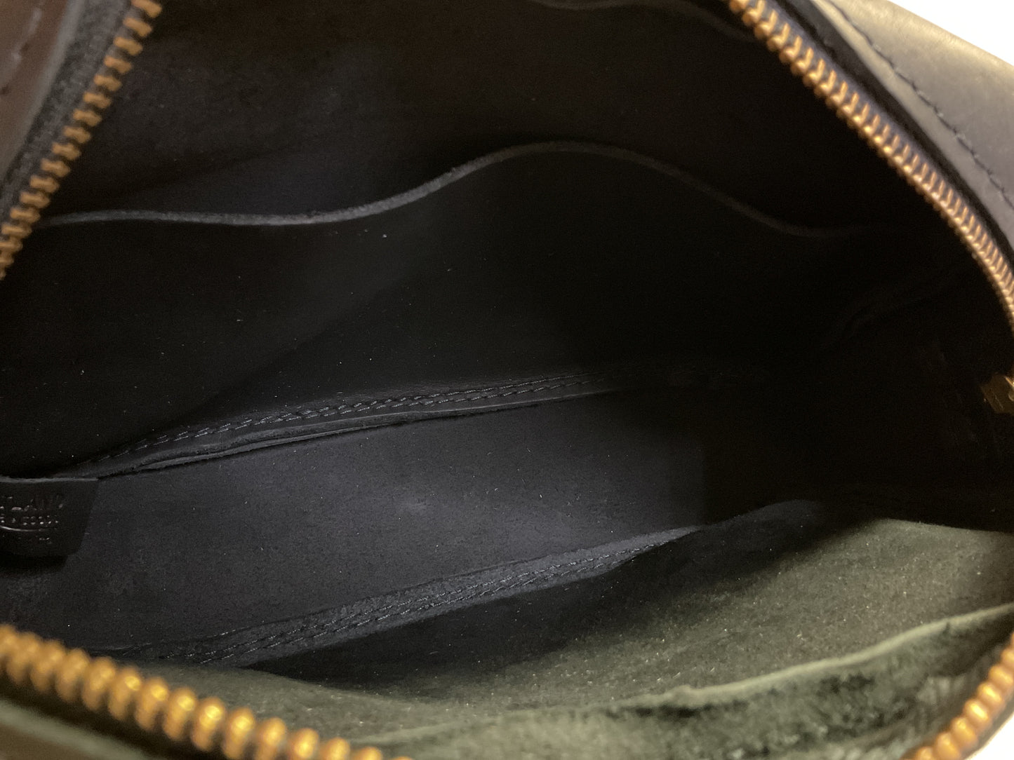 Crossbody Leather By Portland Leather In Black, Size:Medium