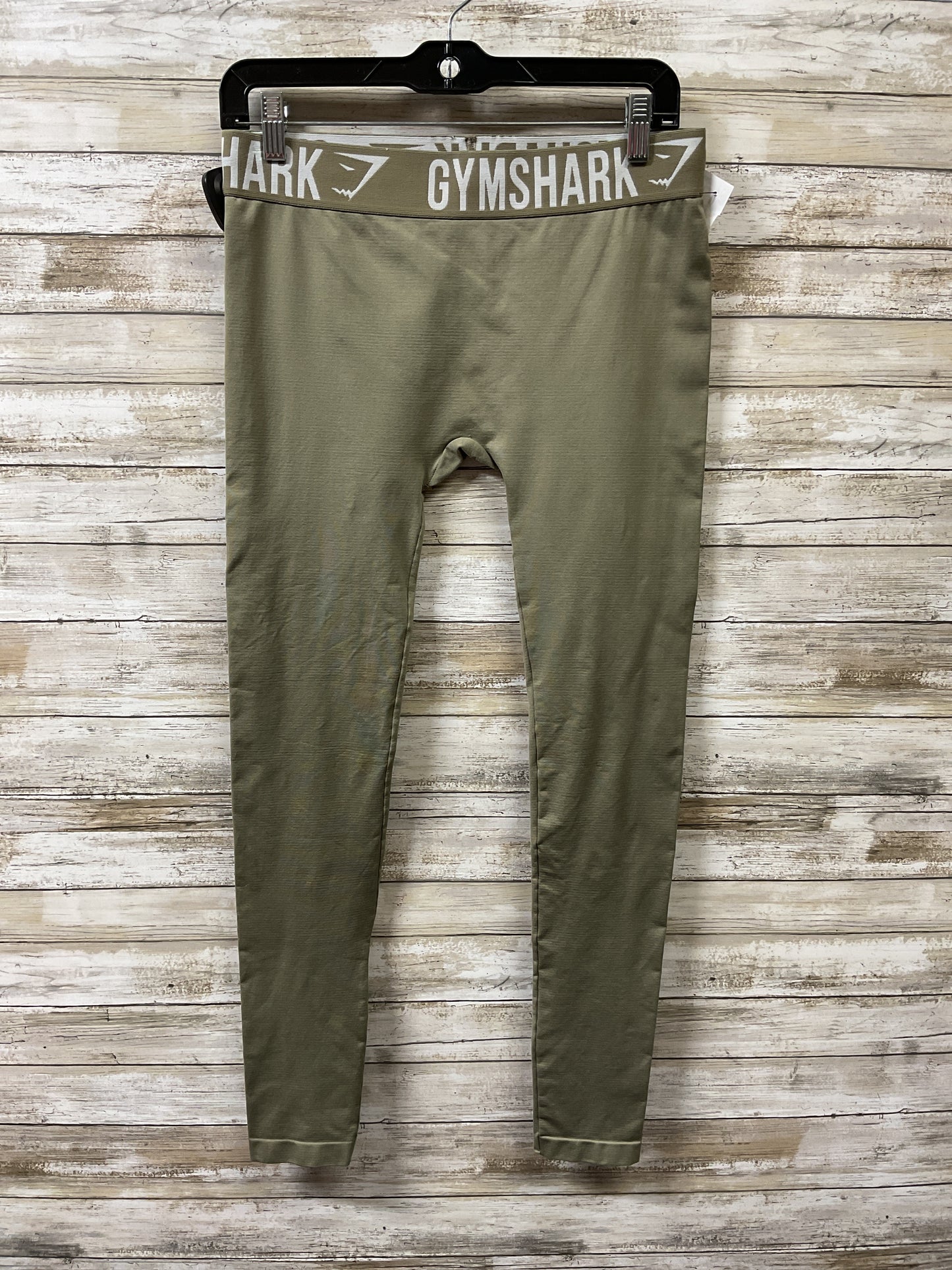 Athletic Leggings By Gym Shark In Green, Size:M