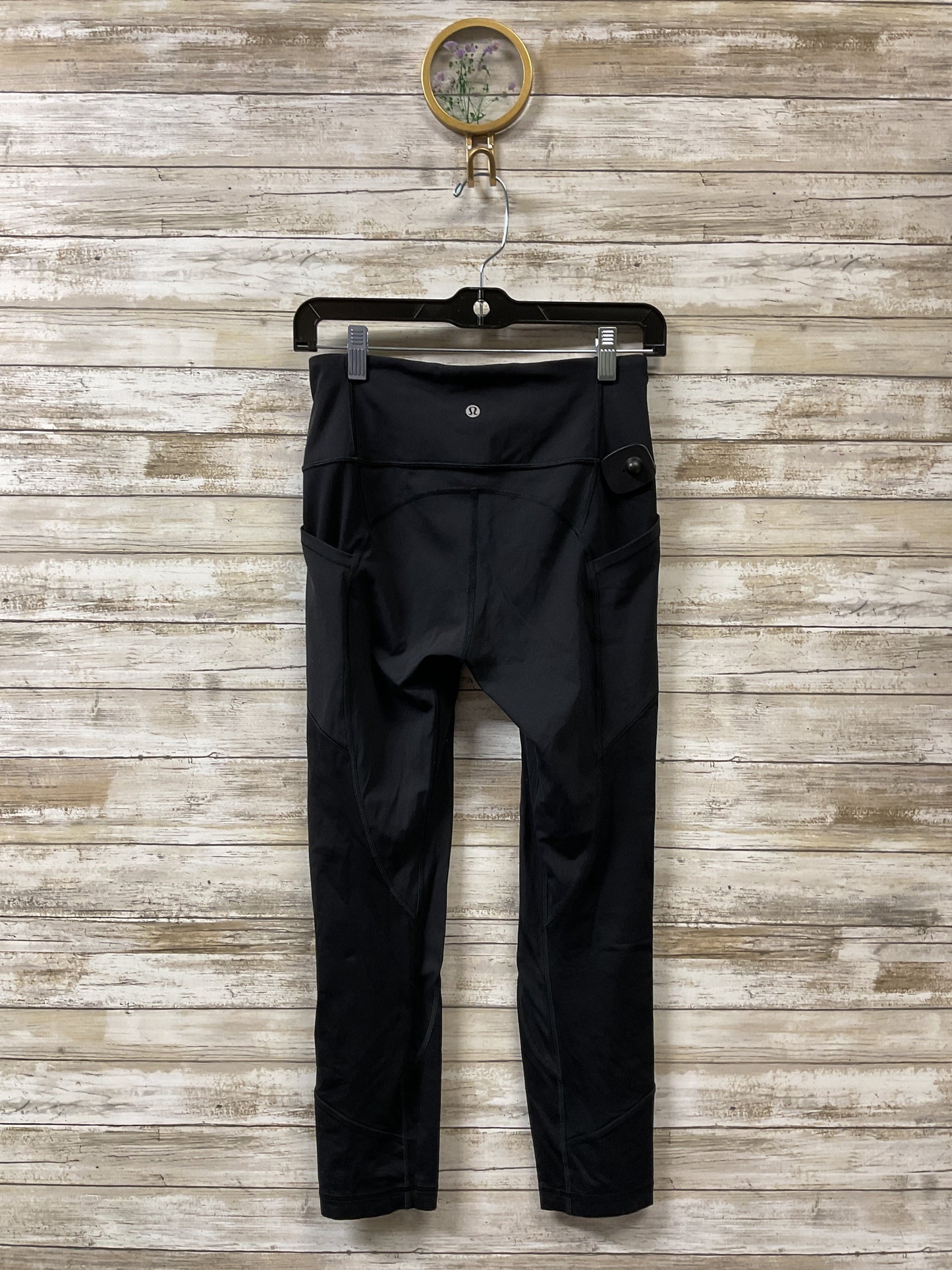 Athletic Leggings By Lululemon In Black, Size:6