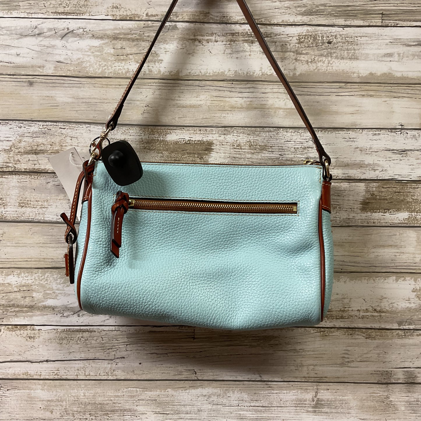 Handbag Designer By Dooney And Bourke In Blue, Size:Medium