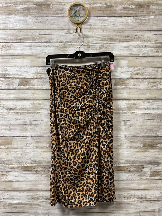 Skirt Midi By Veronica Beard In Animal Print, Size:0