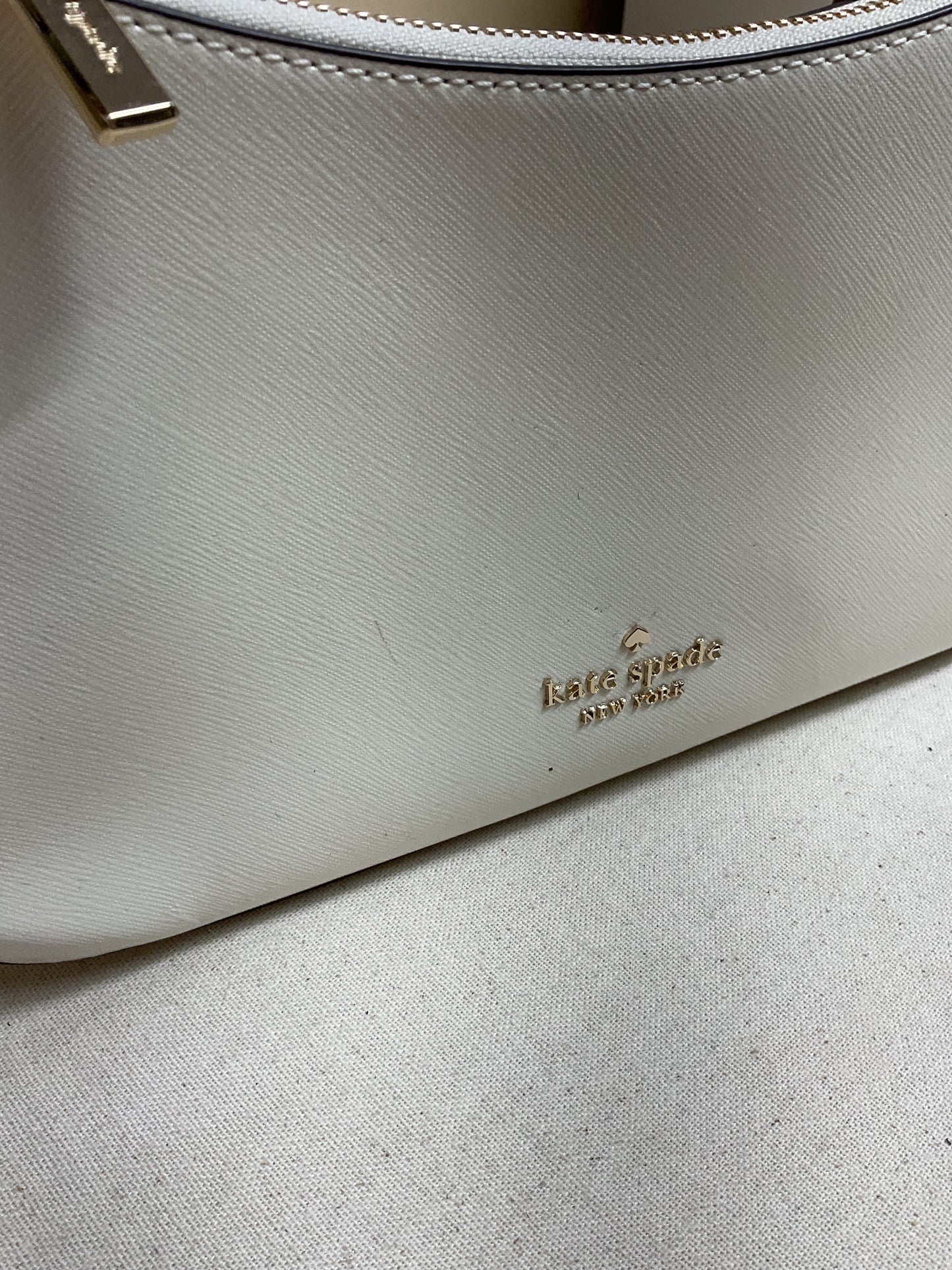Crossbody Designer By Kate Spade In Cream, Size:Small