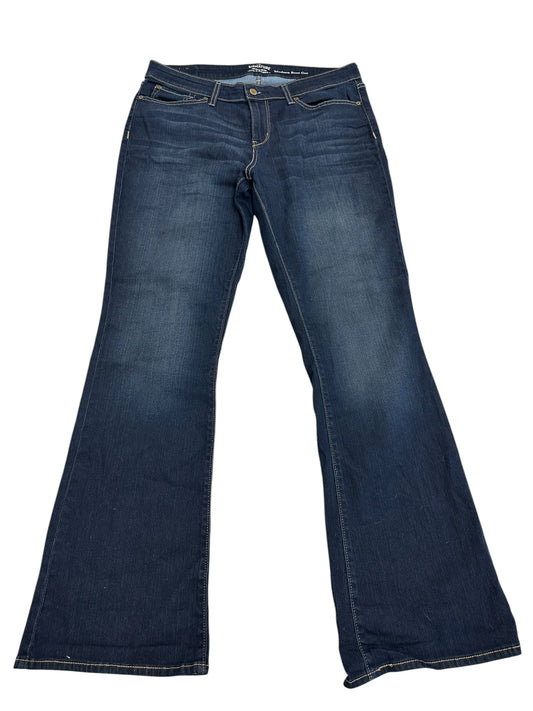 Jeans Boot Cut By Levis In Blue Denim, Size:14