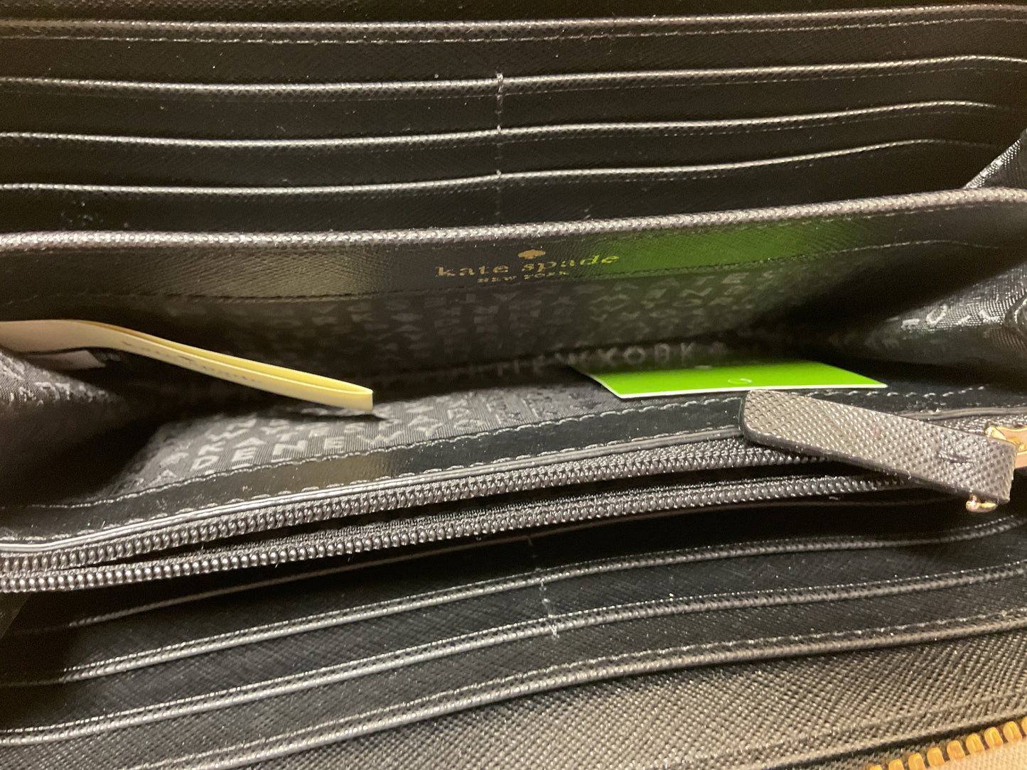 Wallet Designer By Kate Spade In Black, Size:Large