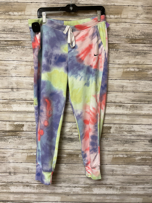 Pants Lounge By Nike In Tie Dye Print, Size:M