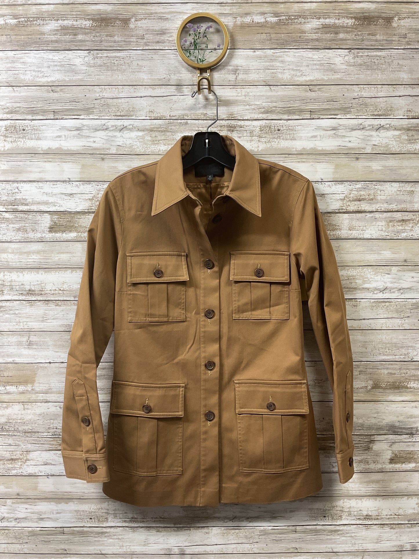 Jacket Utility By Nili Lotan In Tan, Size:Xs