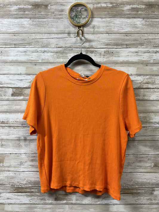 Top Ss By The Upside In Orange, Size:Xs