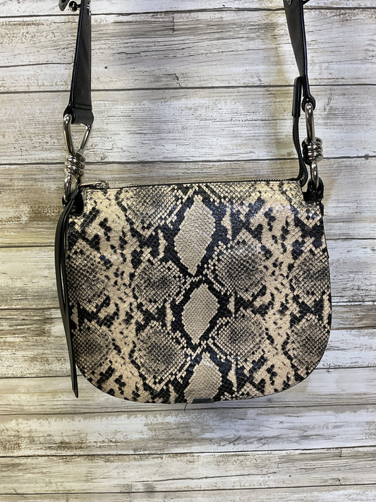 Crossbody Designer By All Saints In Snakeskin Print, Size:Small