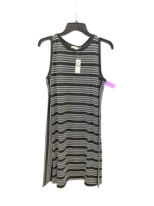 Dress Casual Midi By Loft In Black & White, Size:M