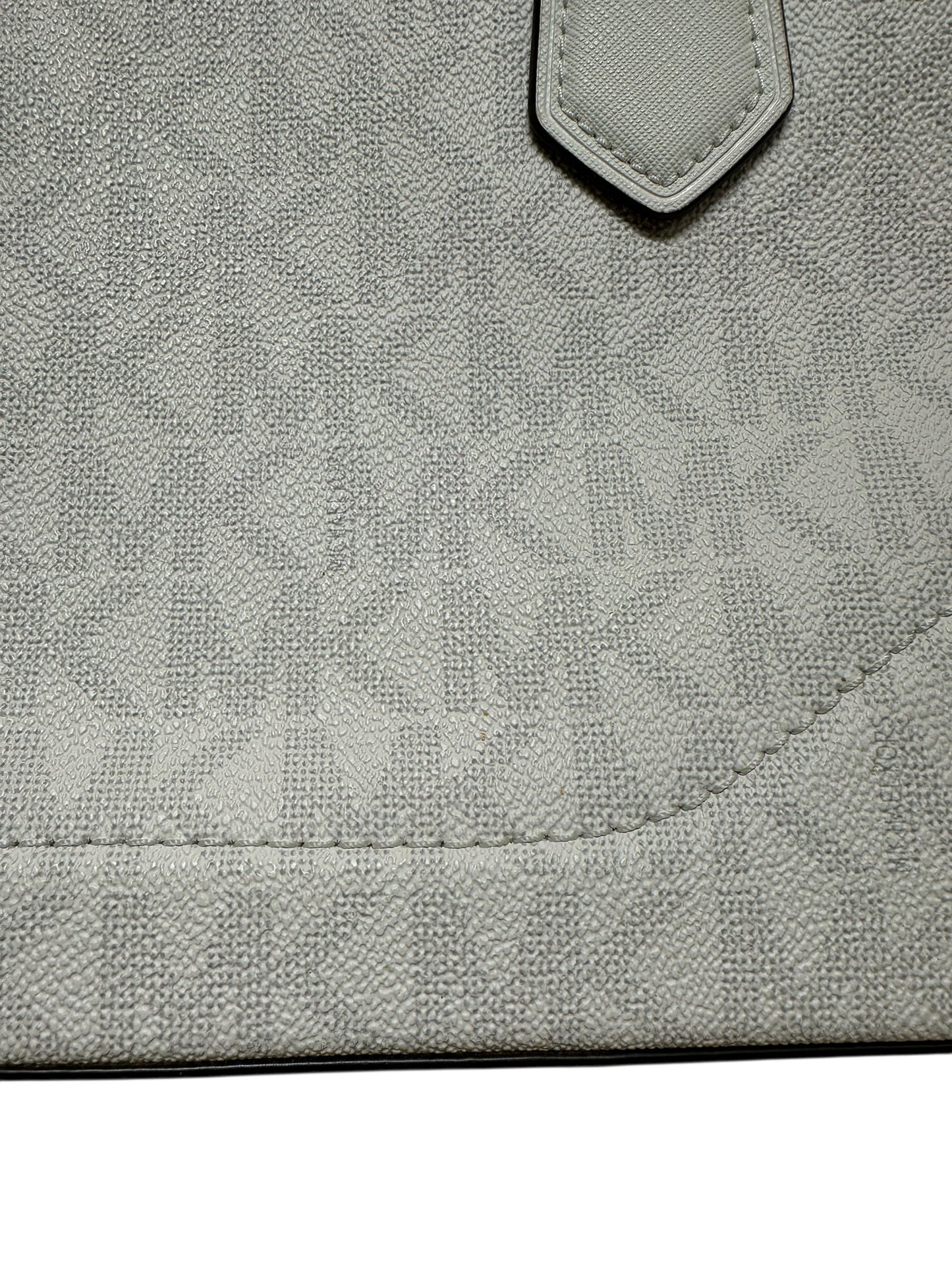 Handbag Designer By Michael Kors In White, Size:Large