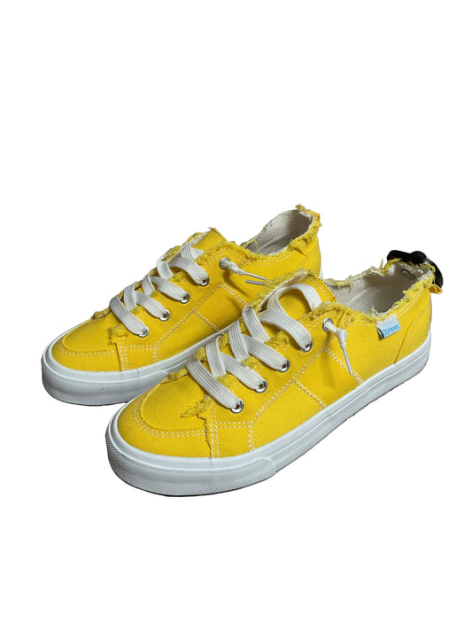 Shoes Sneakers By Cme In Yellow, Size:8