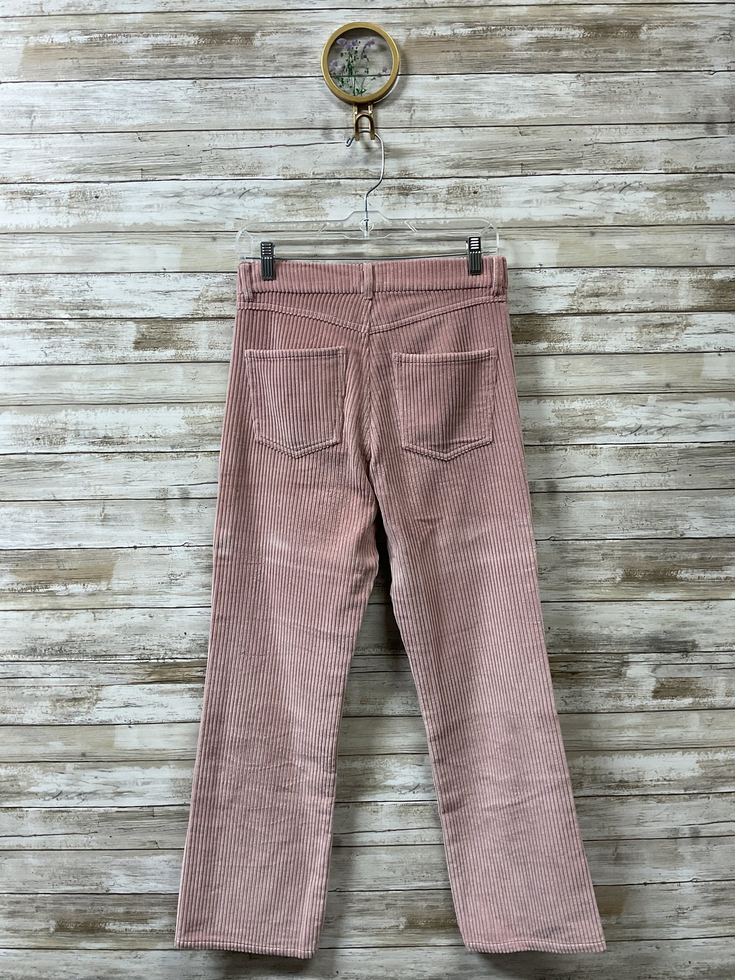 Pants Corduroy By Cma In Pink, Size:0