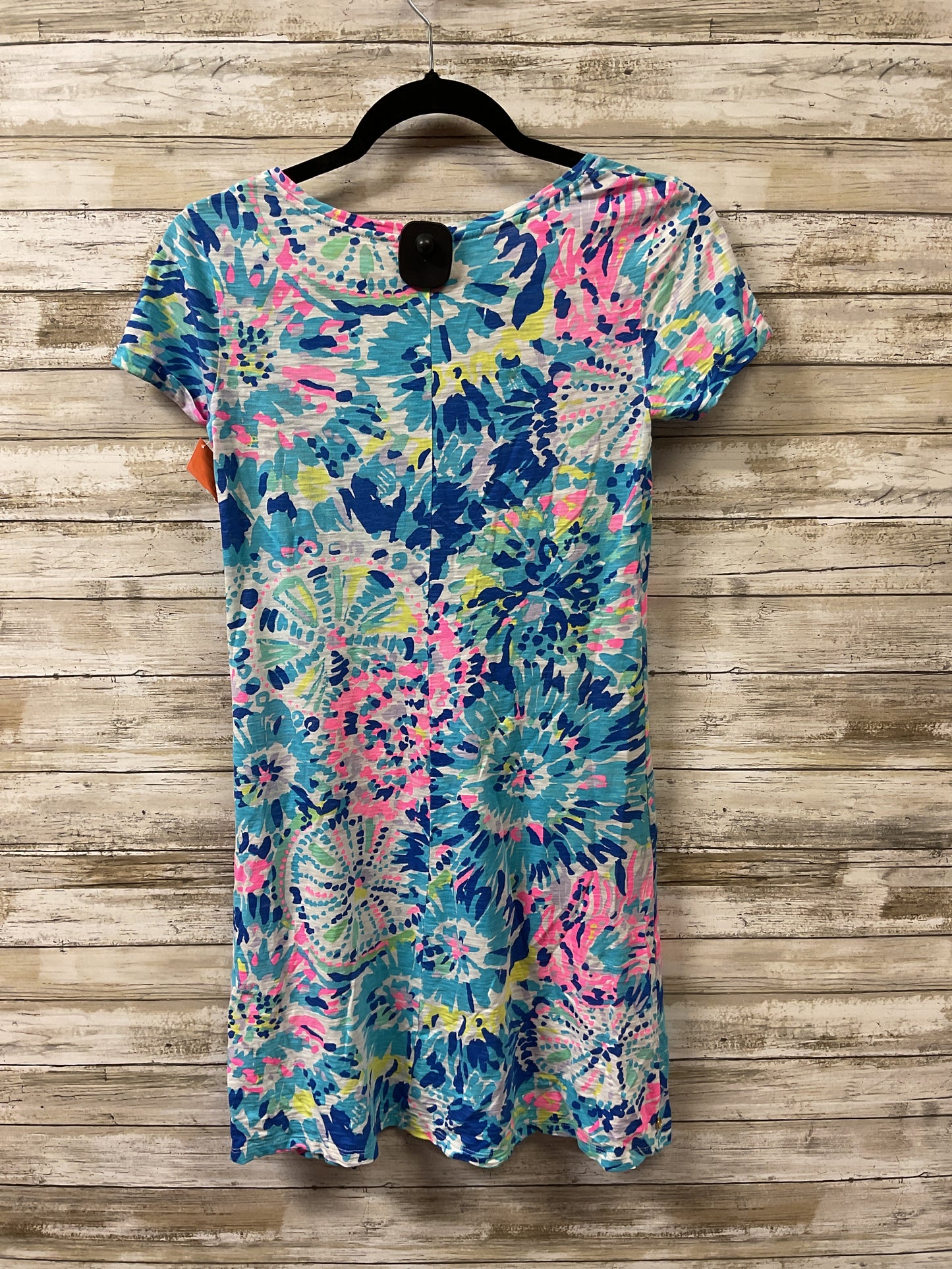 Dress Designer By Lilly Pulitzer In Blue & Pink, Size:Xxs