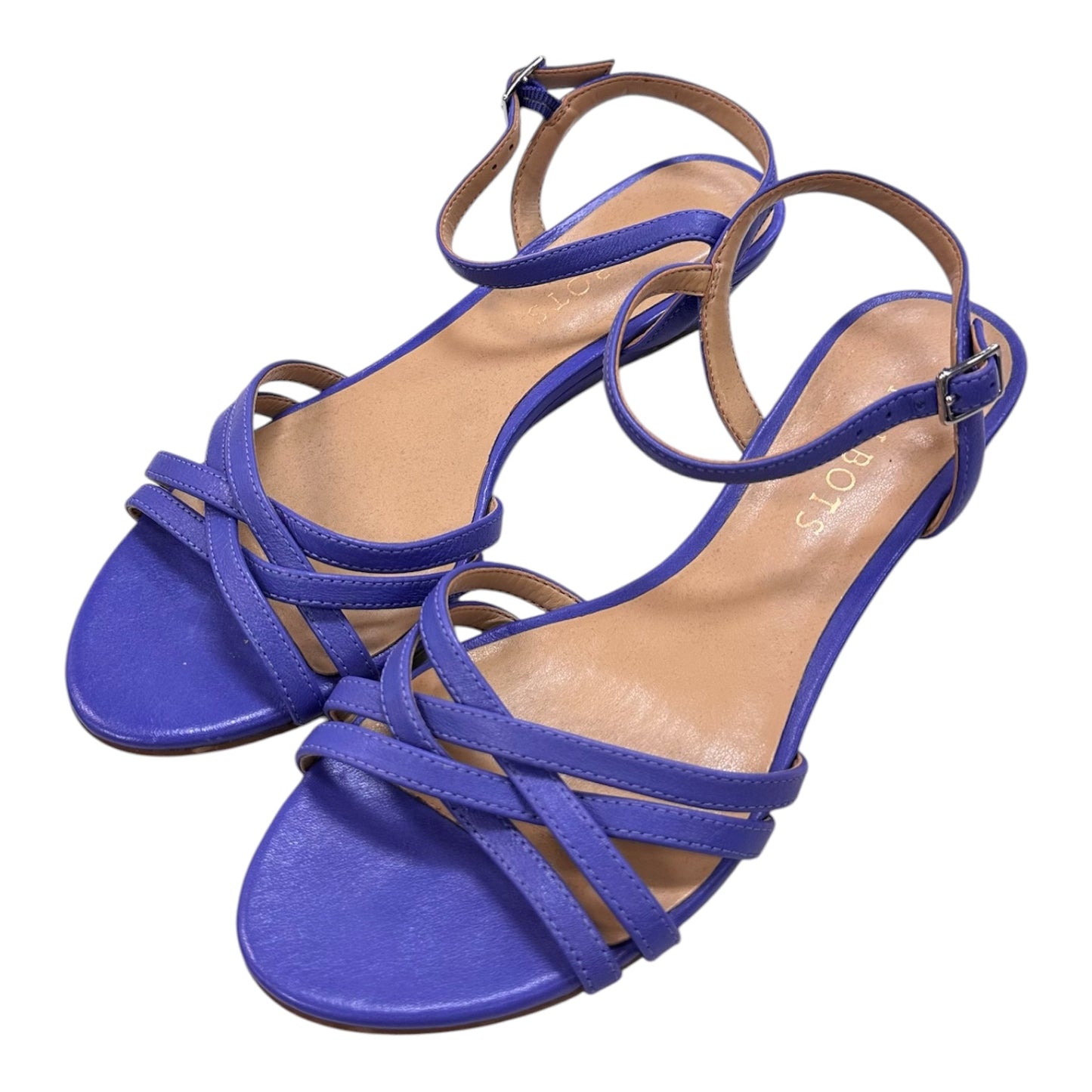 Sandals Flats By Talbots In Blue, Size:6.5