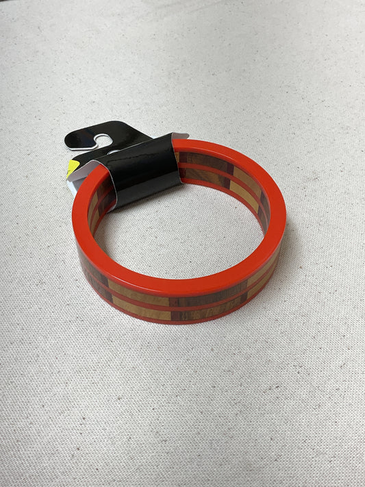 Bracelet Bangle By Clothes Mentor In Brown & Orange