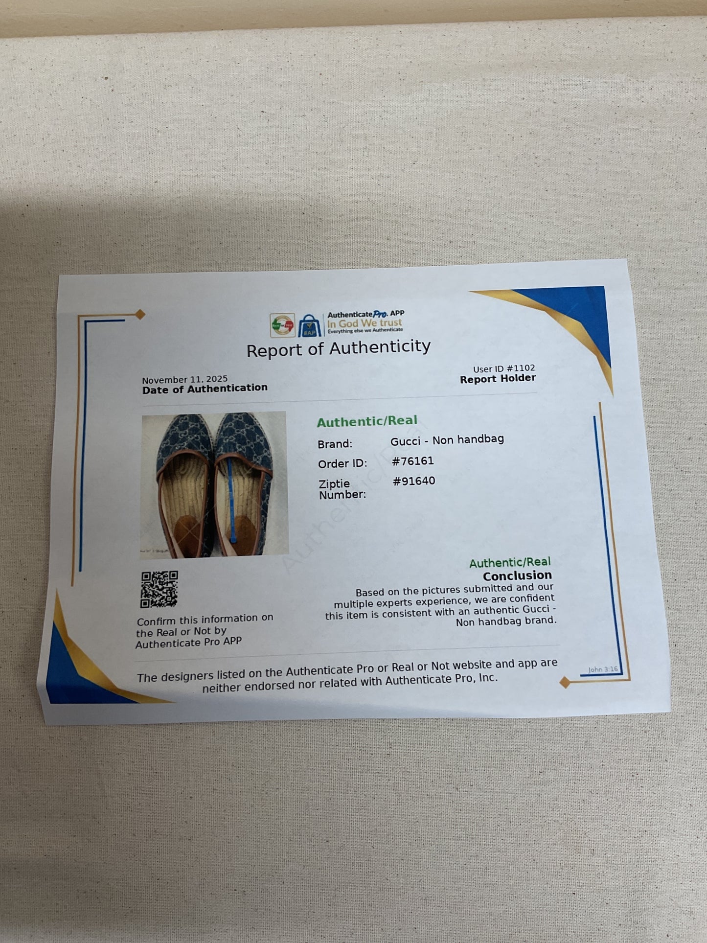 Shoes Luxury Designer By Gucci In Blue Denim, Size:9