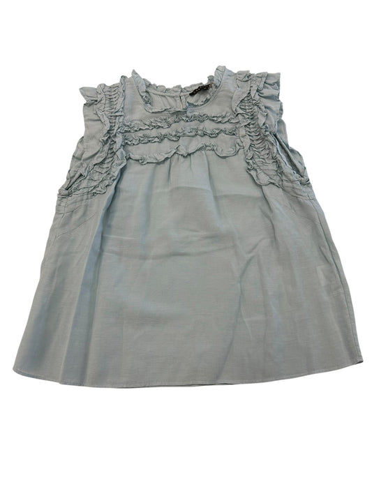 Top Sleeveless By Caballero In Blue, Size:Xs