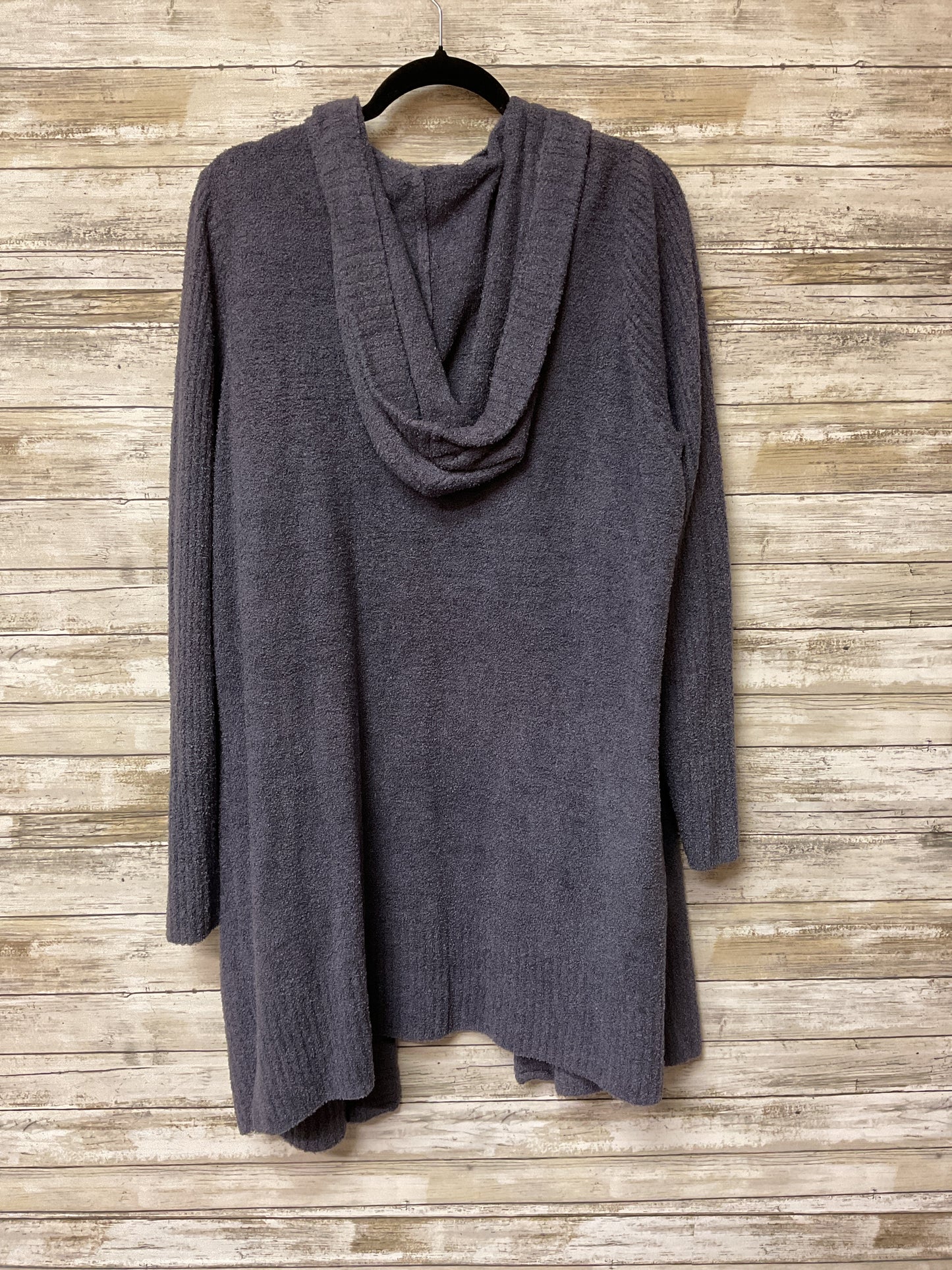 Sweater Cardigan By Barefoot Dreams In Purple, Size:2X