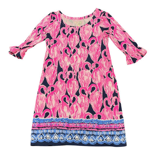 Dress Designer By Lilly Pulitzer In Blue & Pink, Size:L