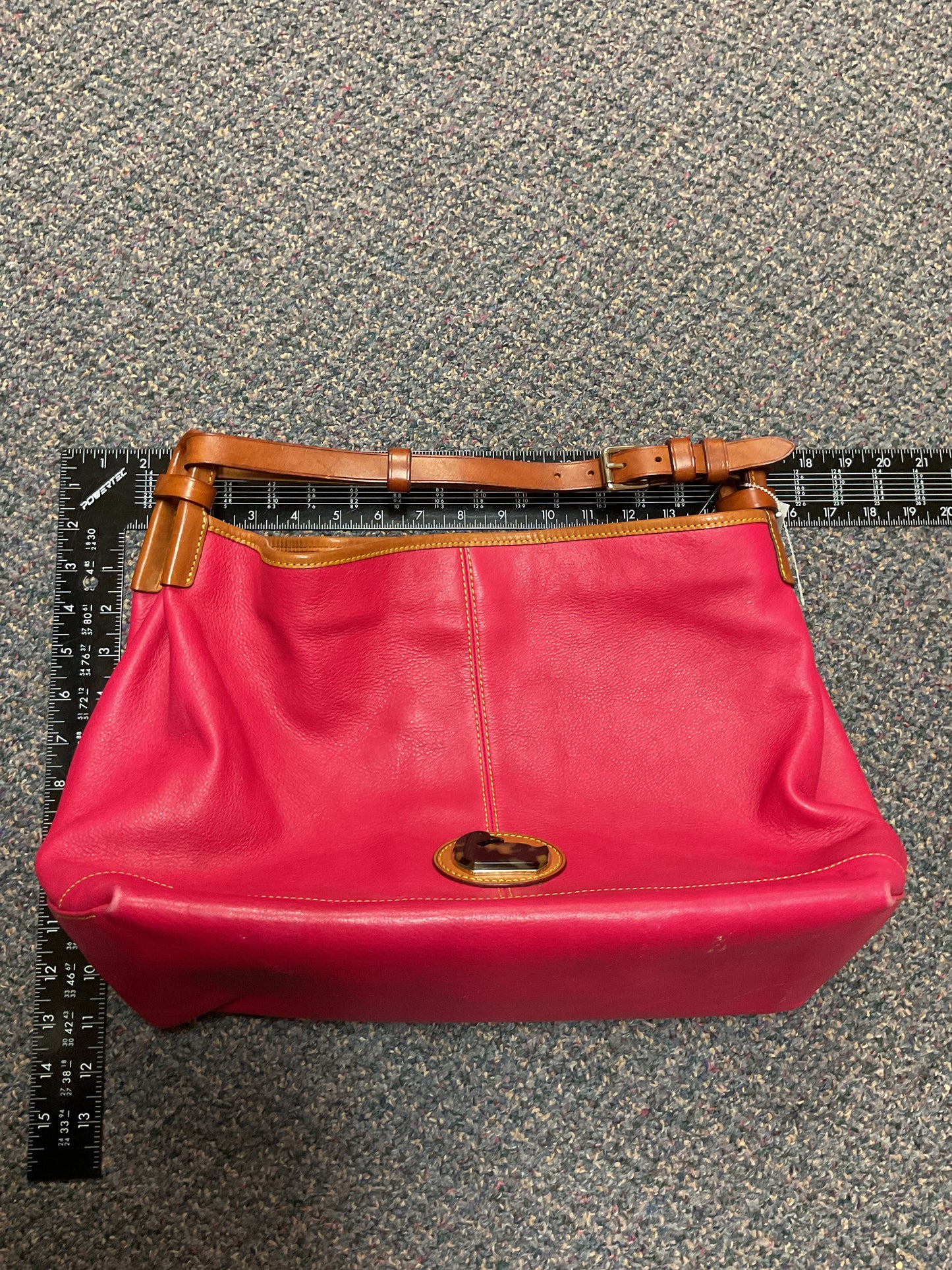 Handbag Designer By Dooney And Bourke In Pink, Size:Large