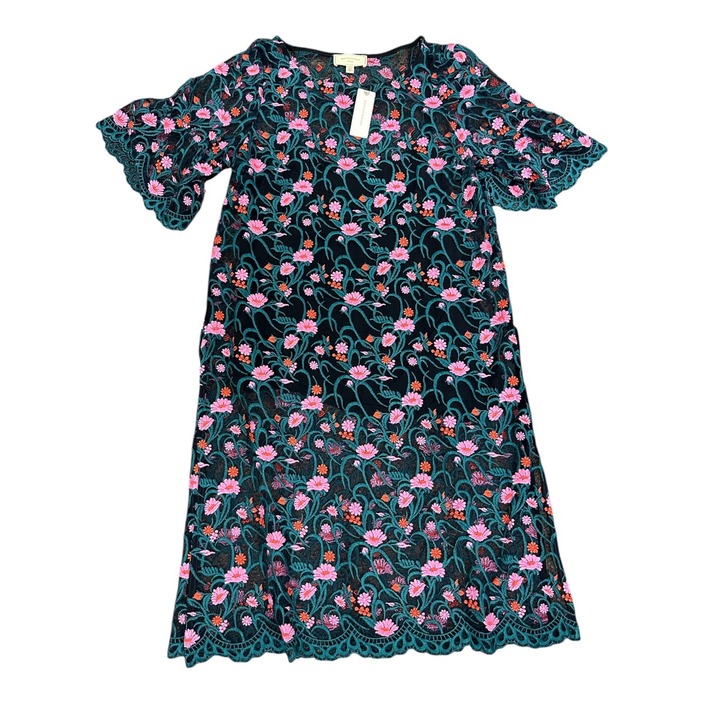 Tunic Ss By Moulinette Soeurs In Green & Pink, Size:S
