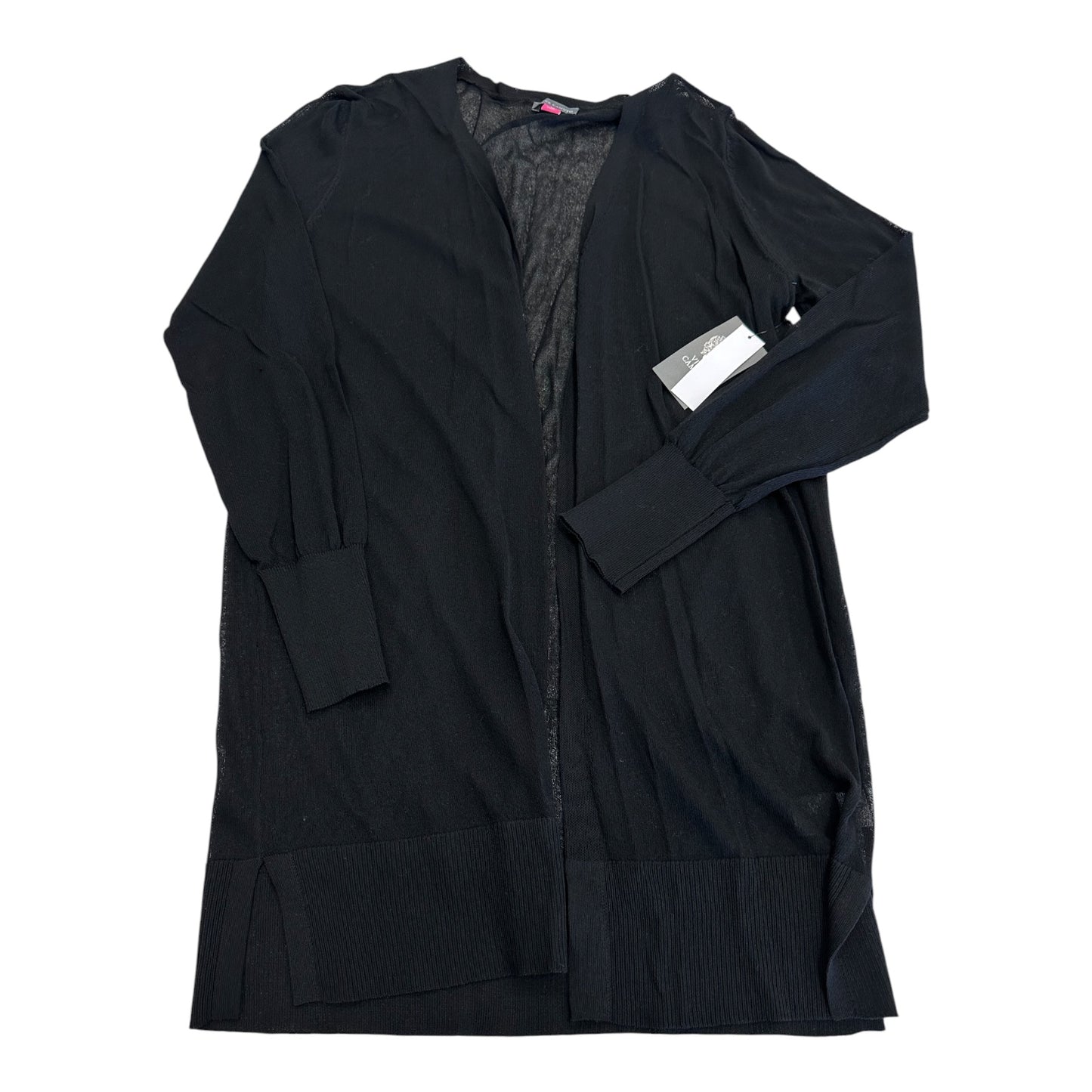 Cardigan By Vince Camuto In Black, Size:M