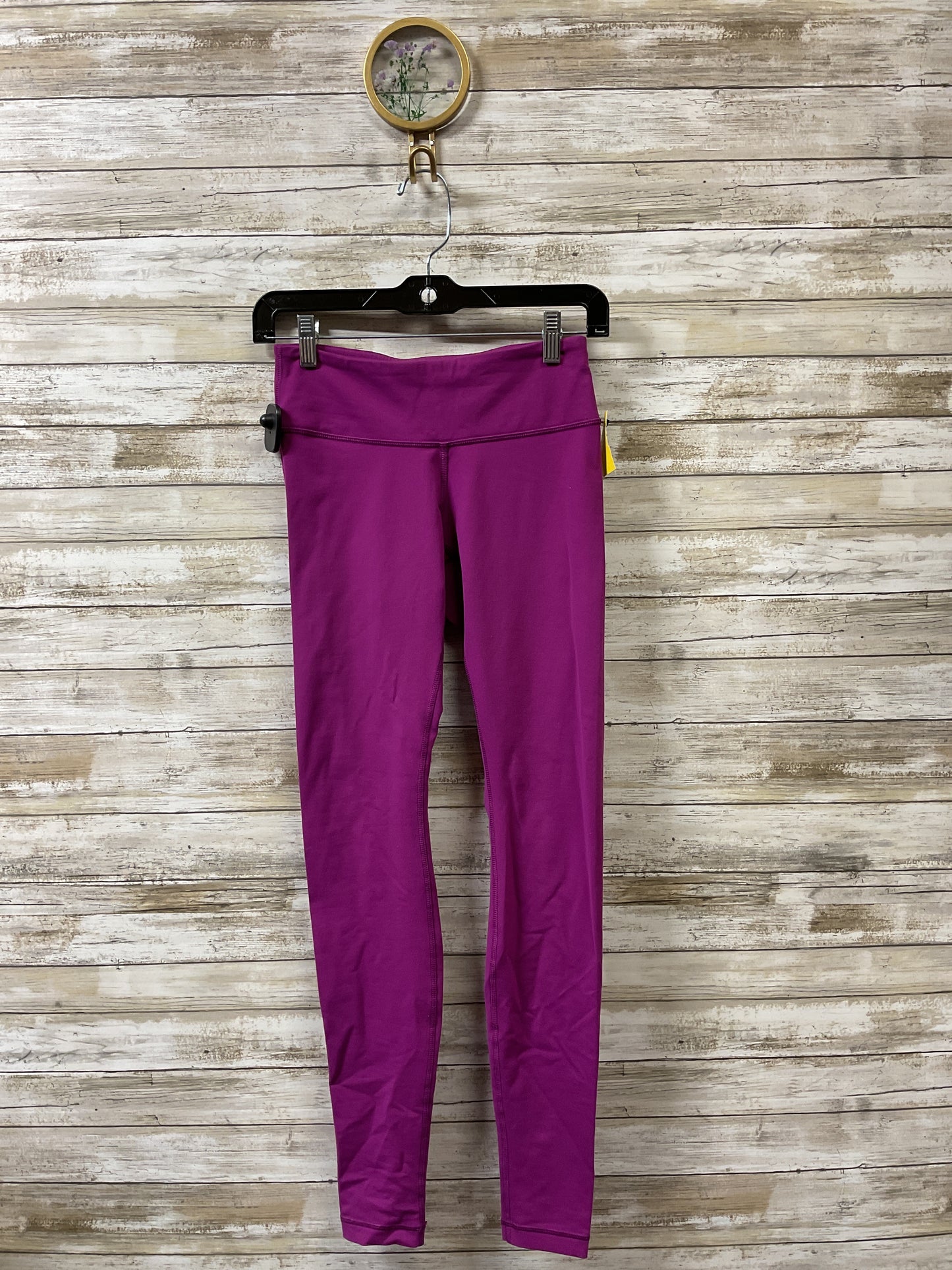 Athletic Leggings By Lululemon In Purple, Size:4