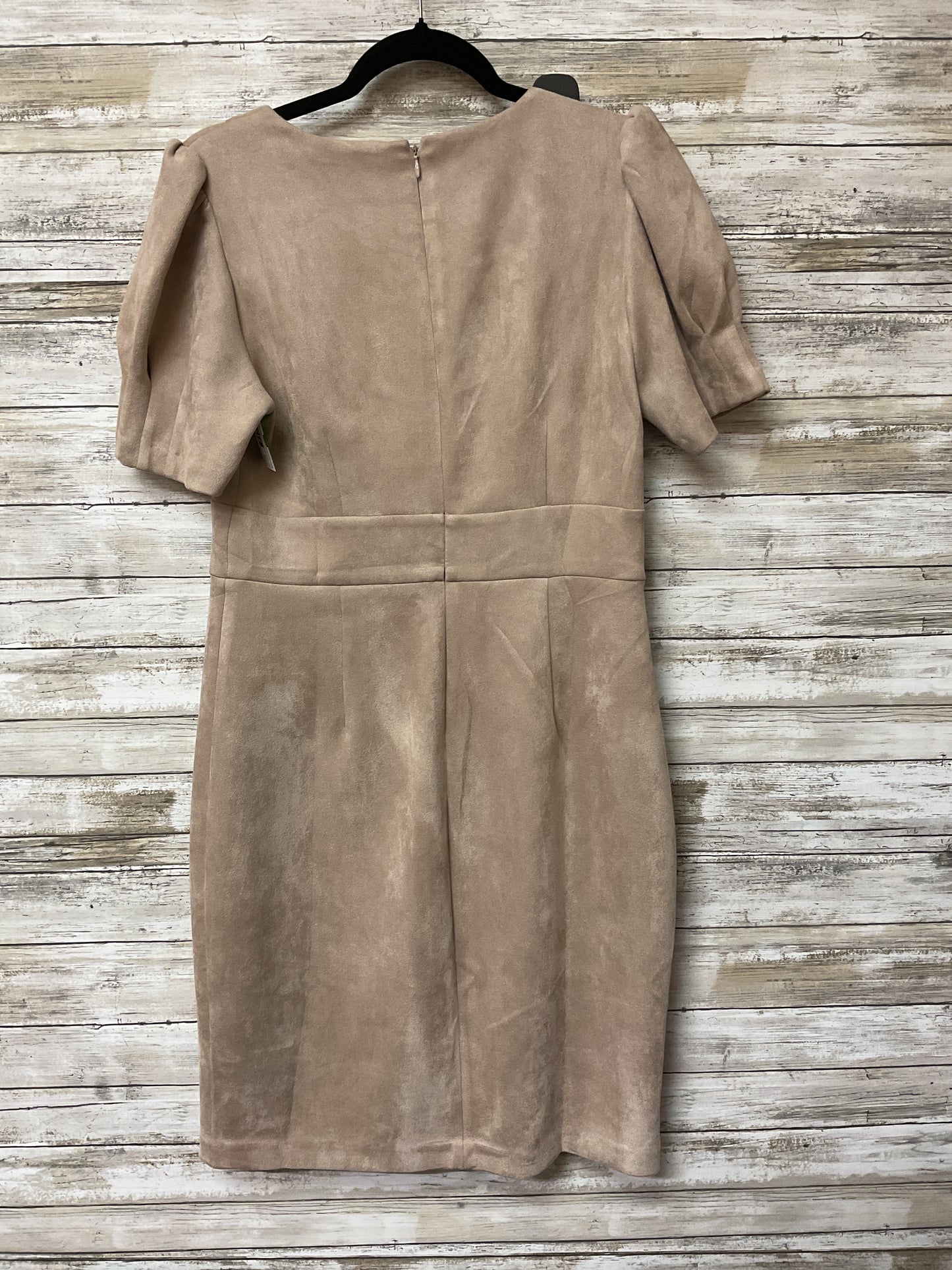 Dress Casual Midi By Dkny In Tan, Size:10