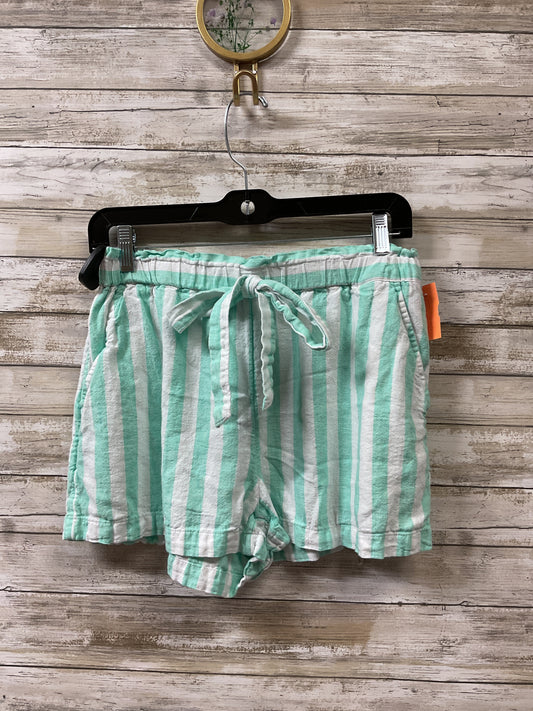 Shorts By Target-Designer In Green & White, Size:S