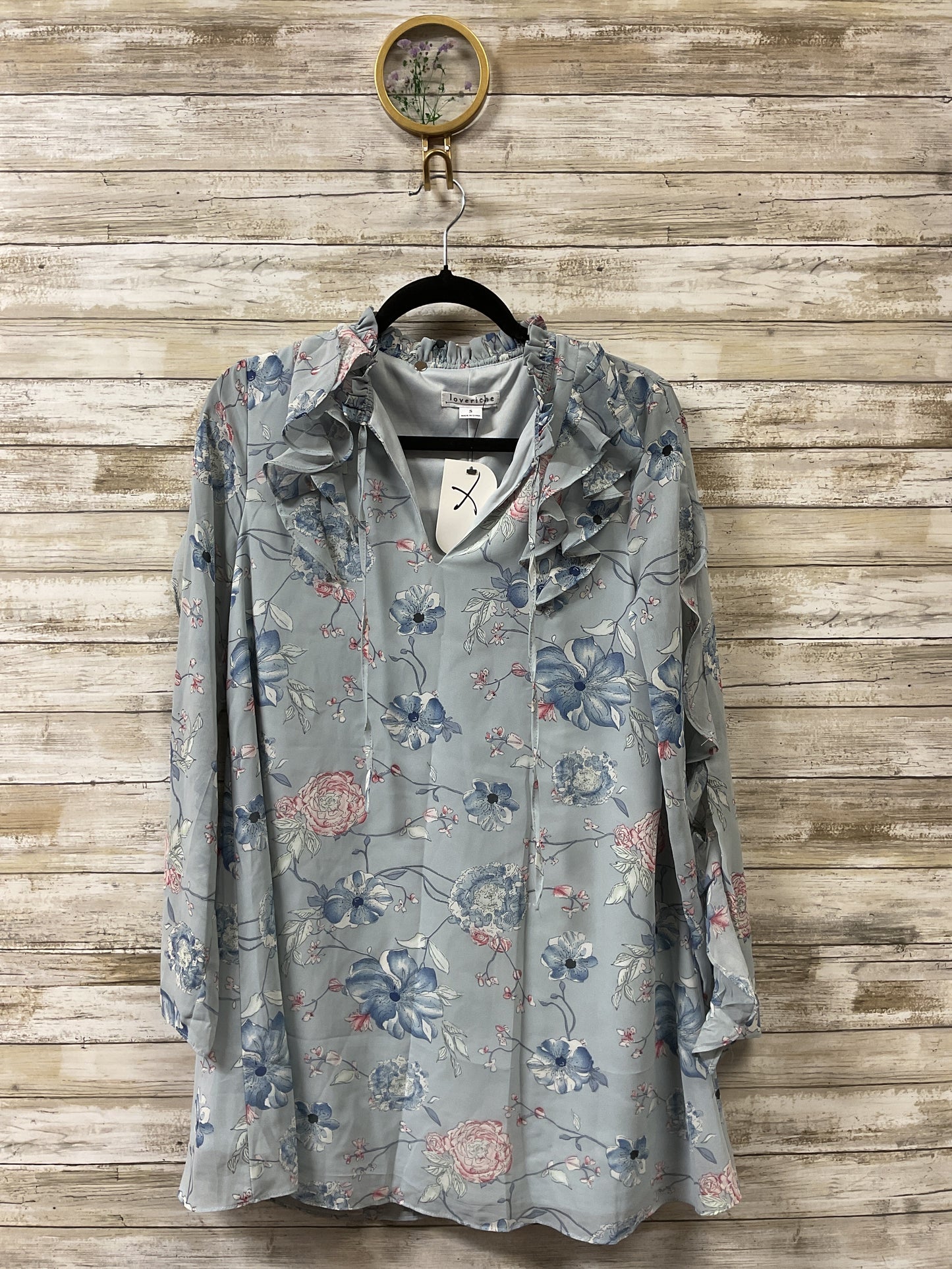 Dress Casual Short By Loveriche In Blue, Size:S