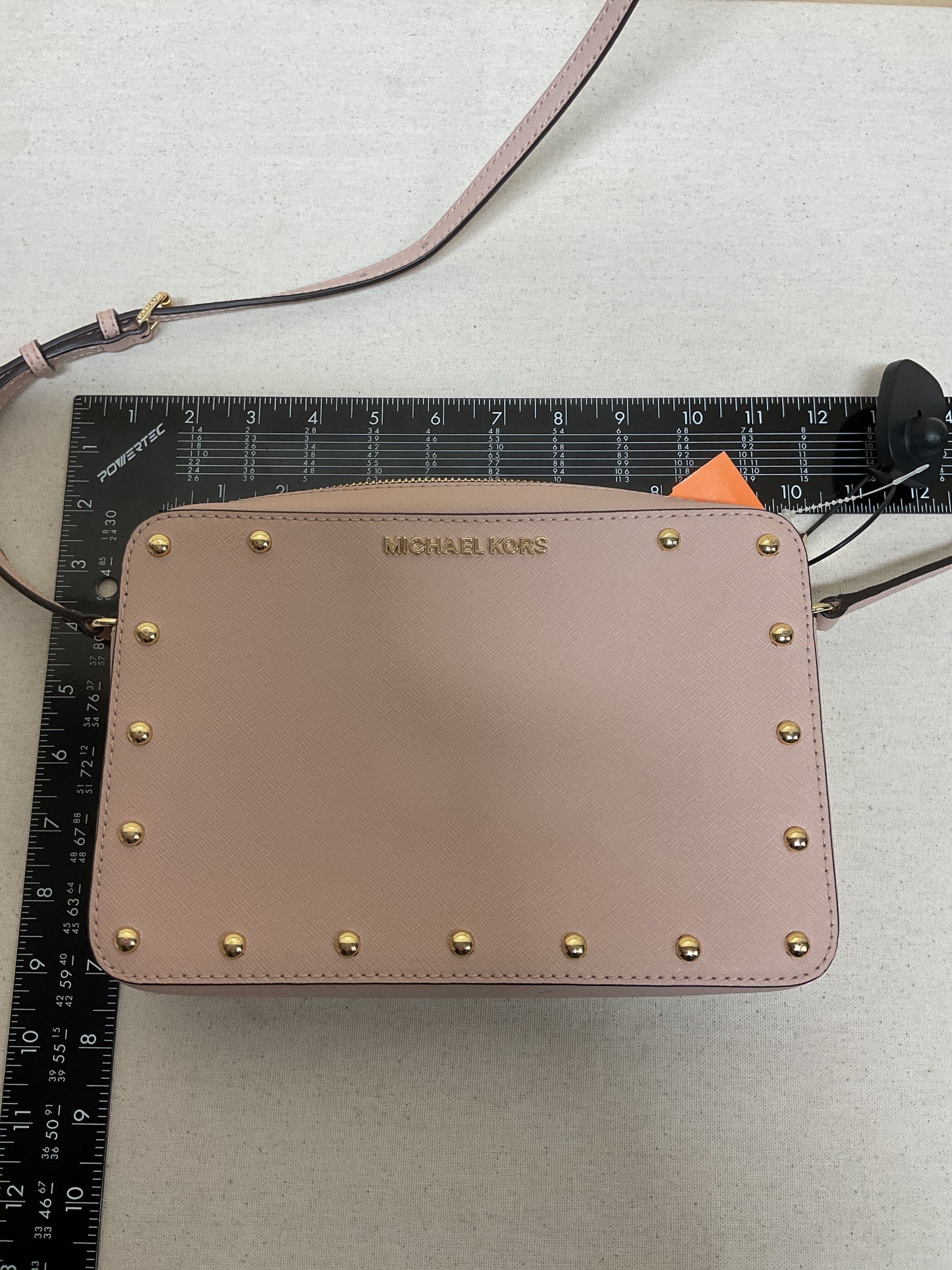 Crossbody Designer By Michael Kors In Pink, Size:Medium