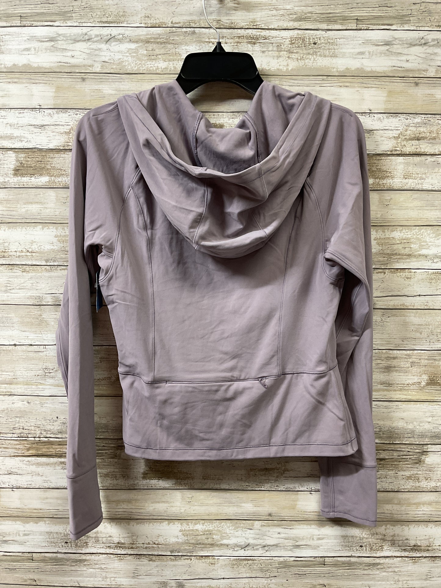 Athletic Jacket By Lululemon In Purple, Size:12