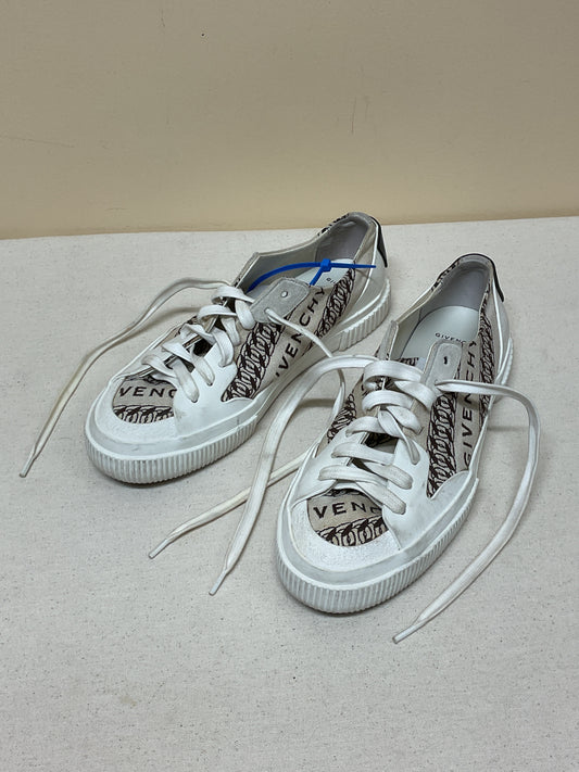 Shoes Luxury Designer By Givenchy In Cream, Size:7.5