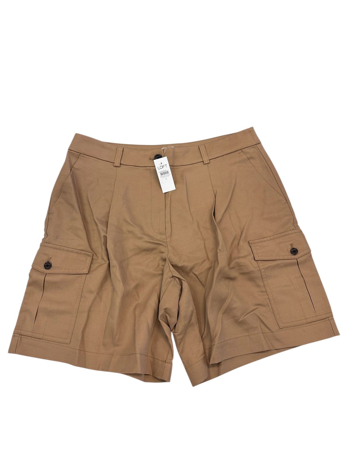 Shorts By Loft In Brown, Size:12