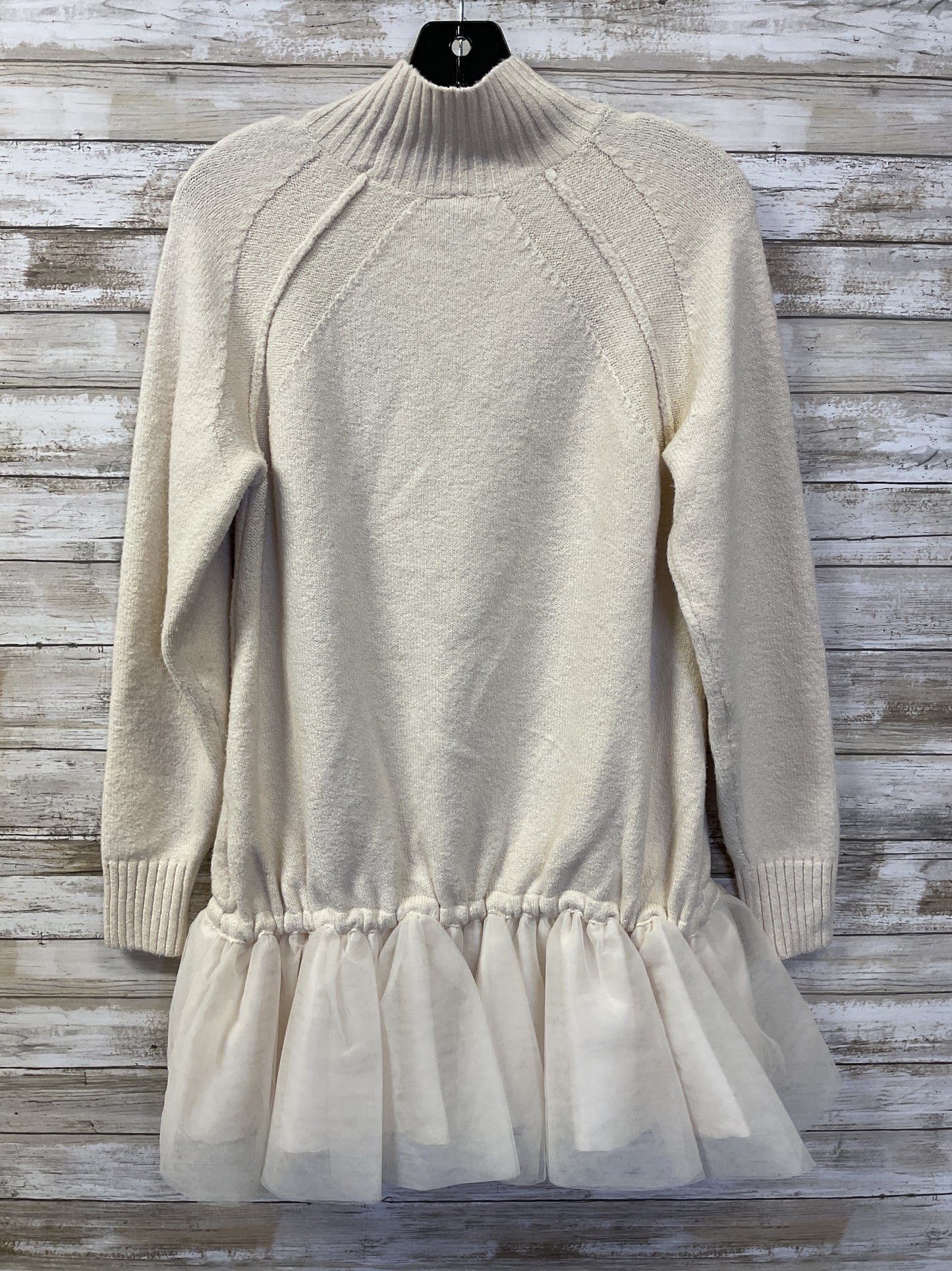 Sweater By Anthropologie In Cream, Size:Xxs