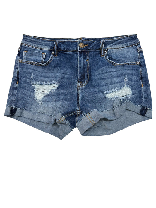 Shorts By Vigoss In Blue Denim, Size:8