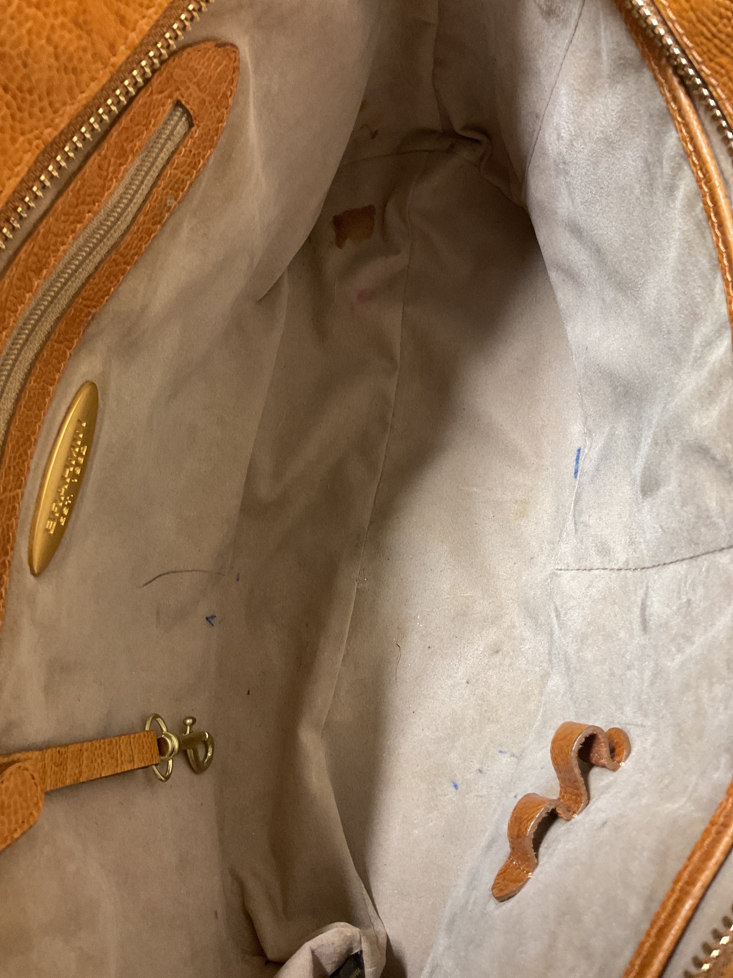 Handbag Designer By Brahmin In Brown, Size:Medium