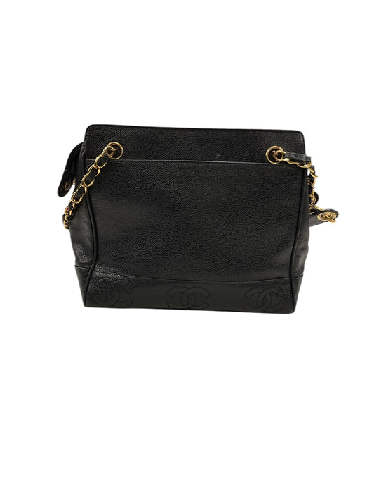 Handbag Luxury Designer By Chanel In Black, Size:Medium