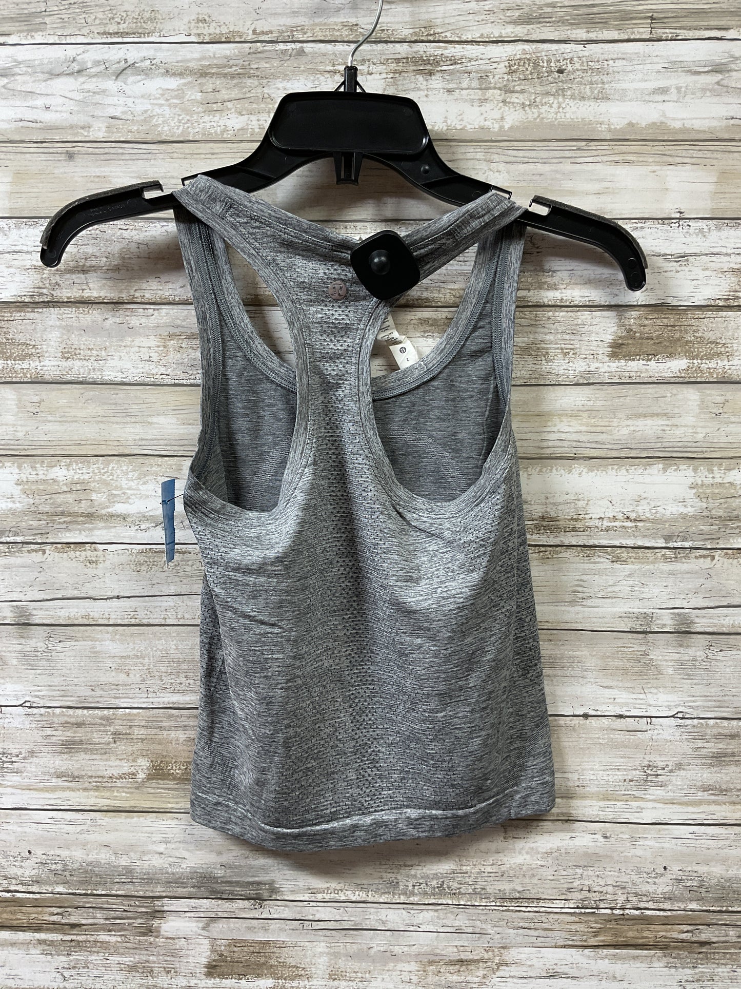 Athletic Tank Top By Lululemon In Grey, Size:2