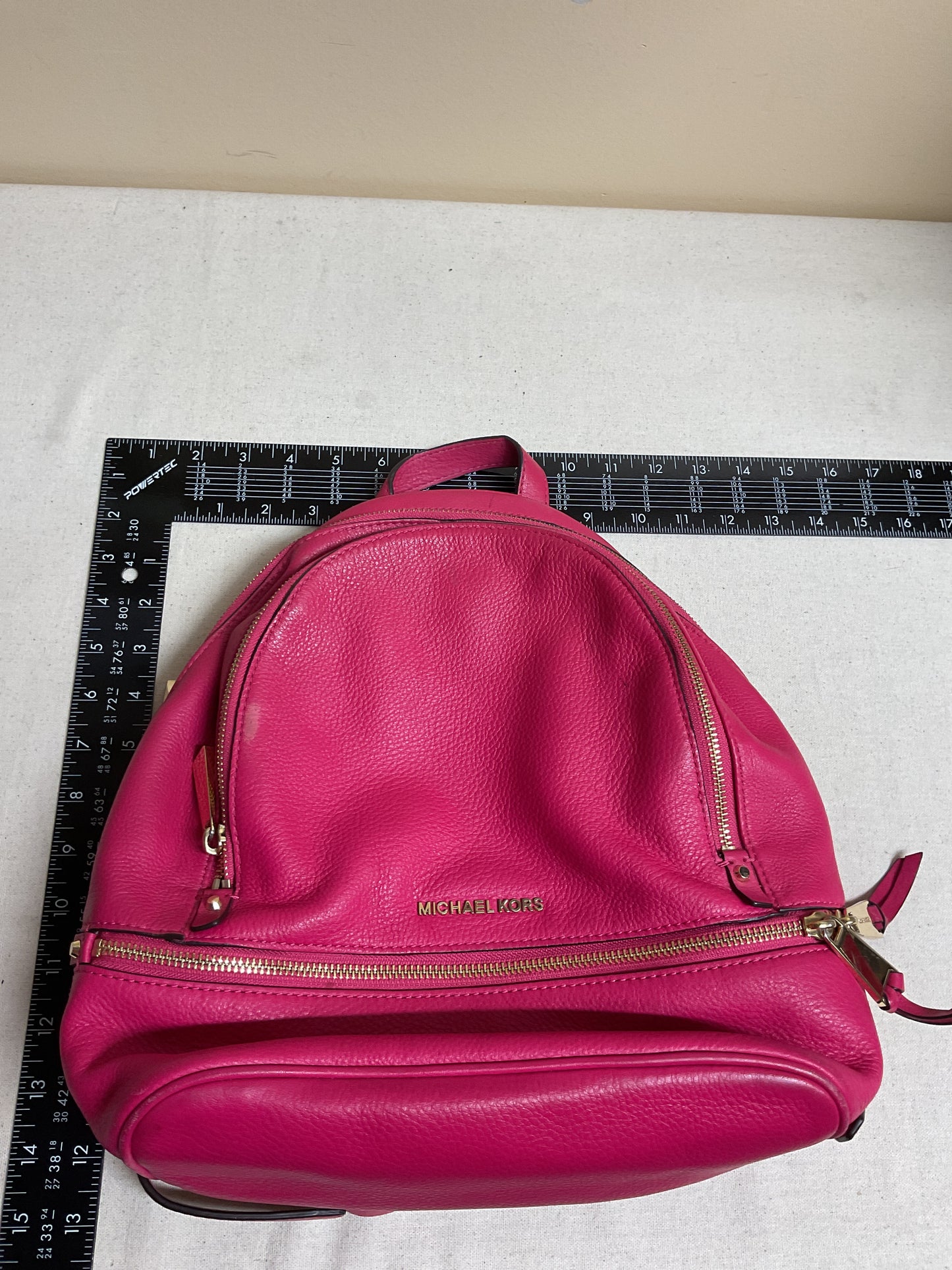 Backpack Designer By Michael Kors In Pink, Size:Medium