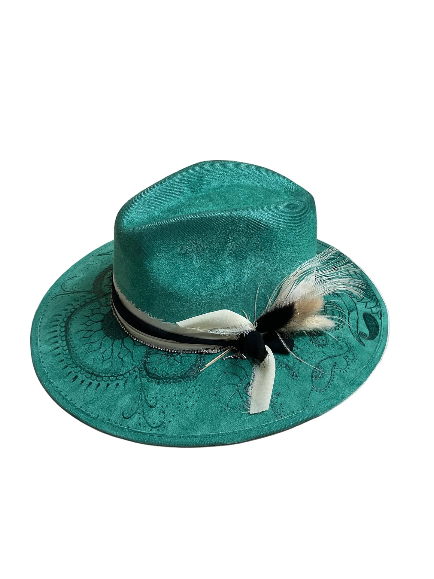 Hat Cowgirl By Cma In Teal