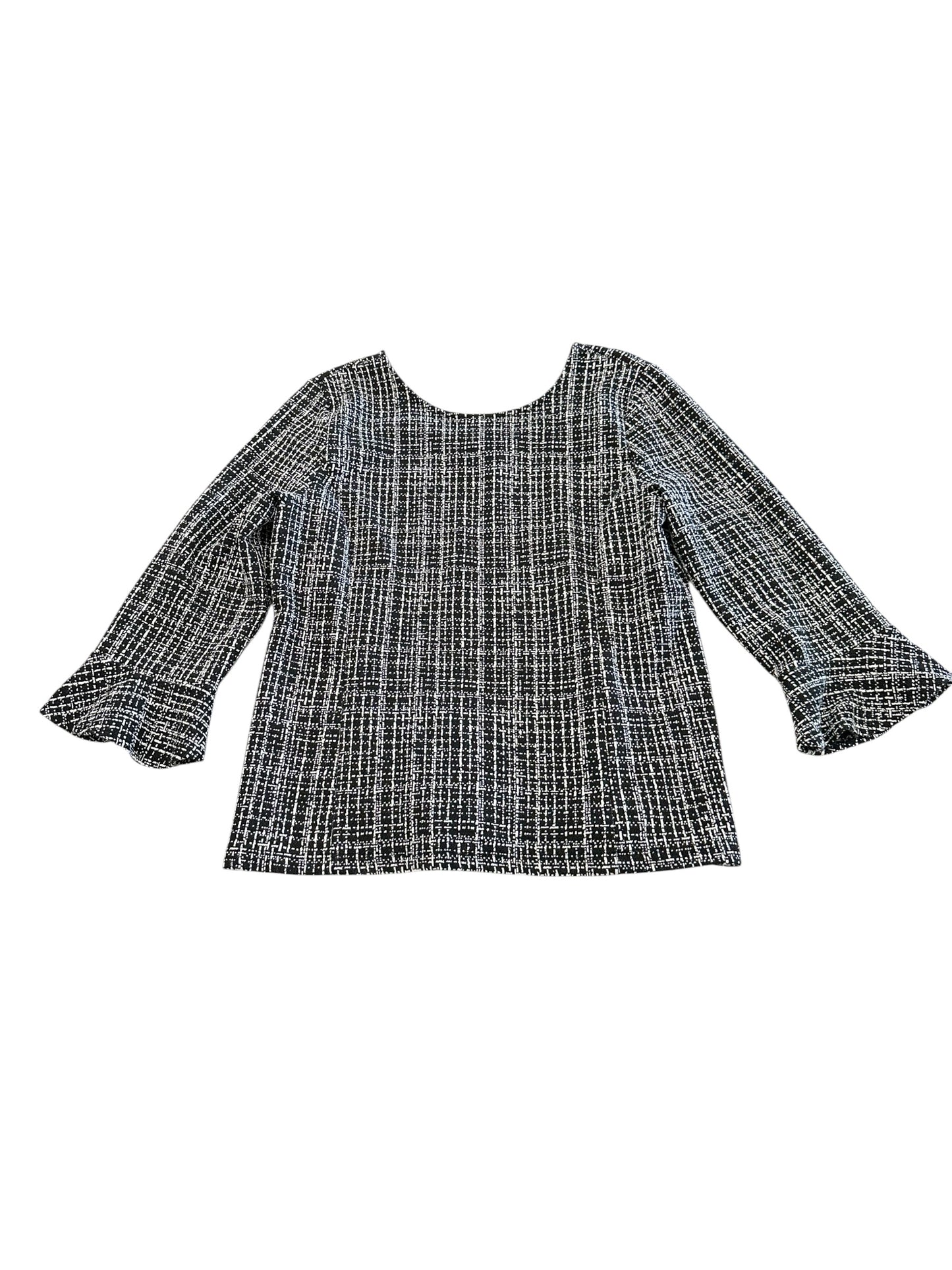 Top Ls By Talbots In Black & White, Size:L