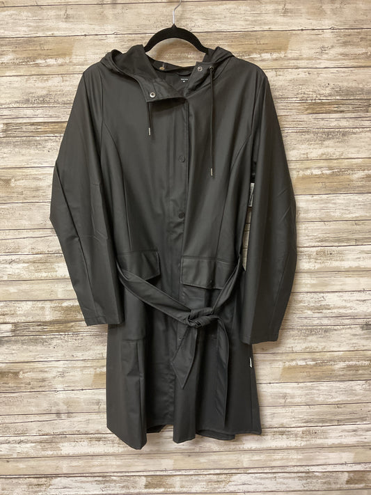 Coat Raincoat By Cmb In Black, Size:M